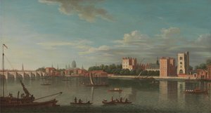 El Támesis en el Palacio de Lambeth de Unbekannt Unbekannt